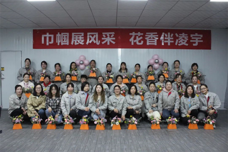 玫瑰亦鏗鏘，凌宇女工有力量！